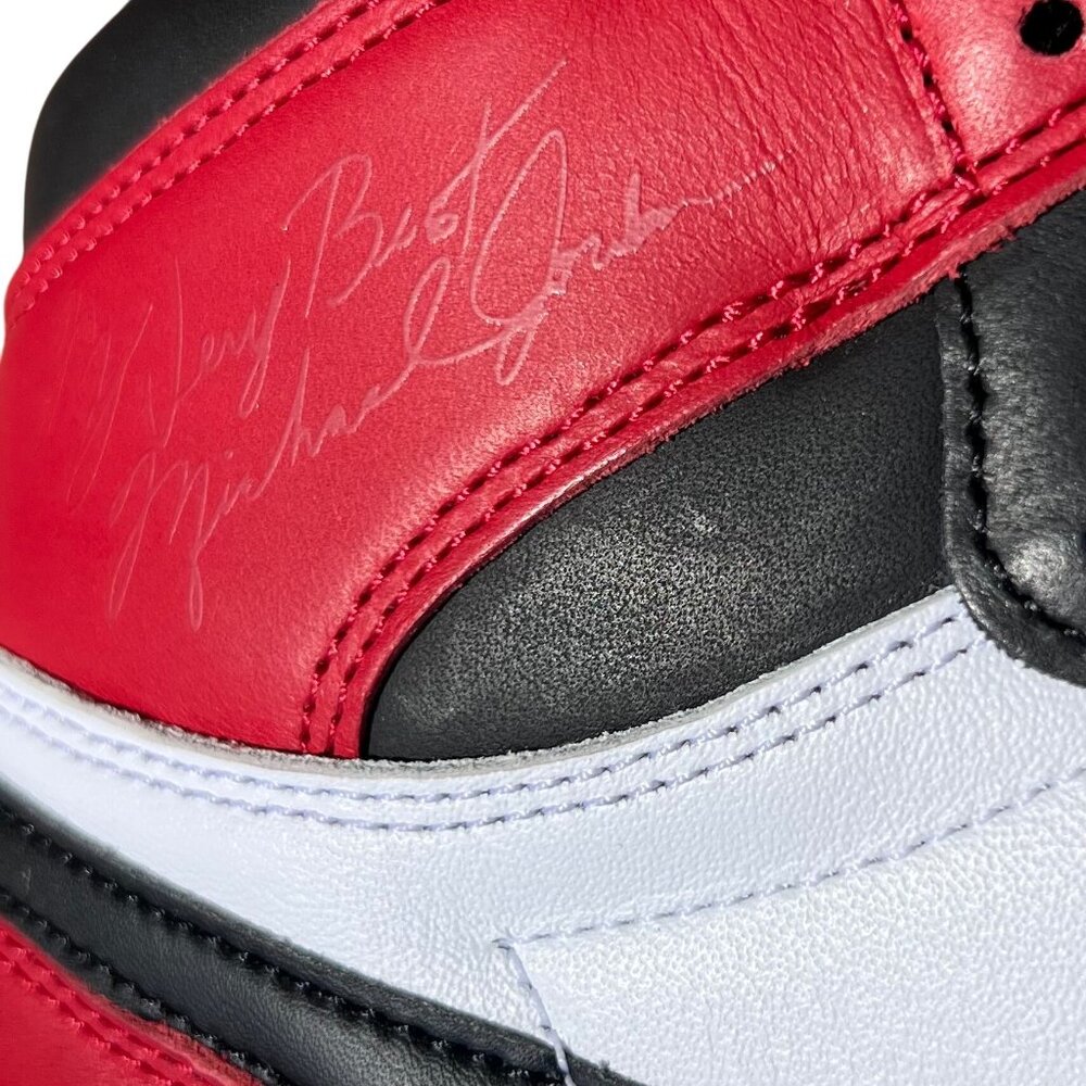 Nike Air Jordan 1 Retro High OG Chicago Black Toe Reimagined Mens 10 GWP New - Picture 11 of 16